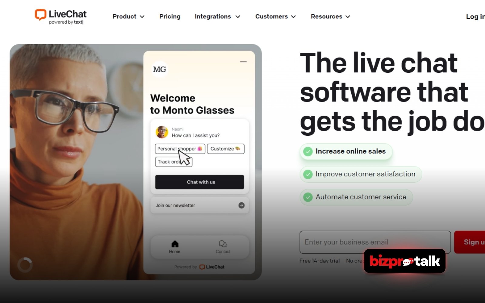 7 Best Live Chat Software for Your Start-Up 2 BizProTalk - 7 Best Live Chat Software for Your Startup - Live Chat