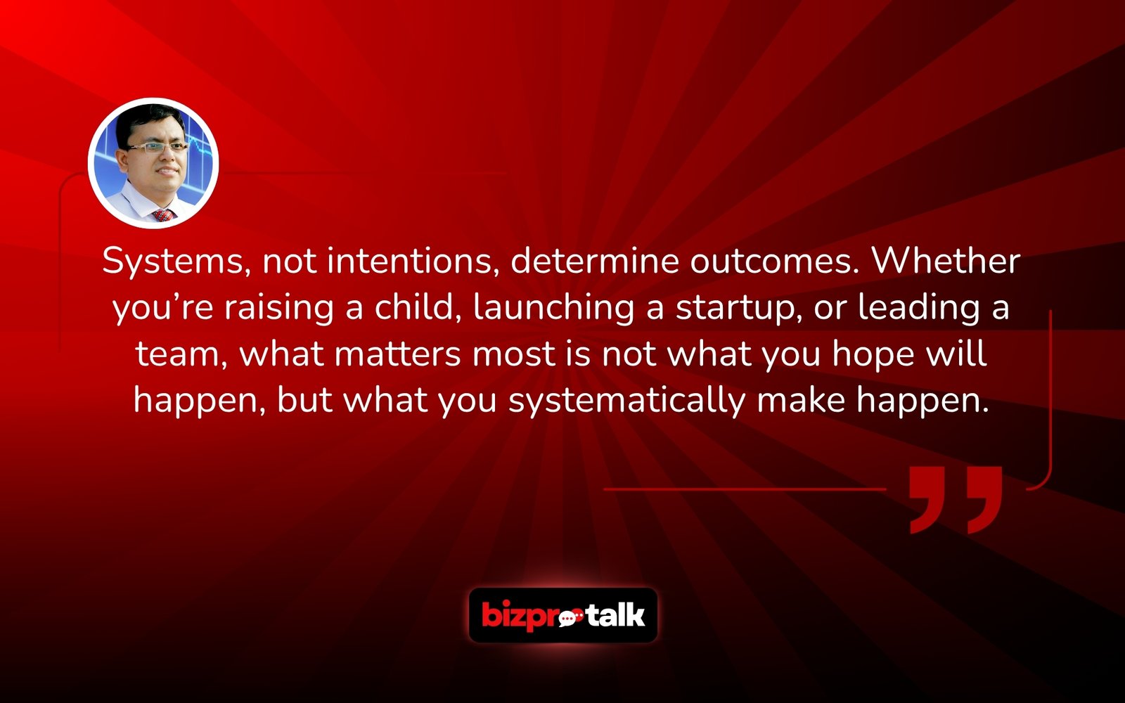 BizProTalk - Leaders Speak - Arnab Basu - Co Founder Yancha