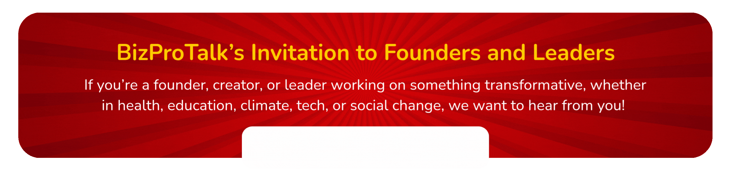 BizProTalk - Leaders Speak